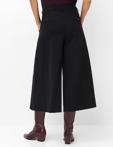 BRAX Flared Broek in Zwart