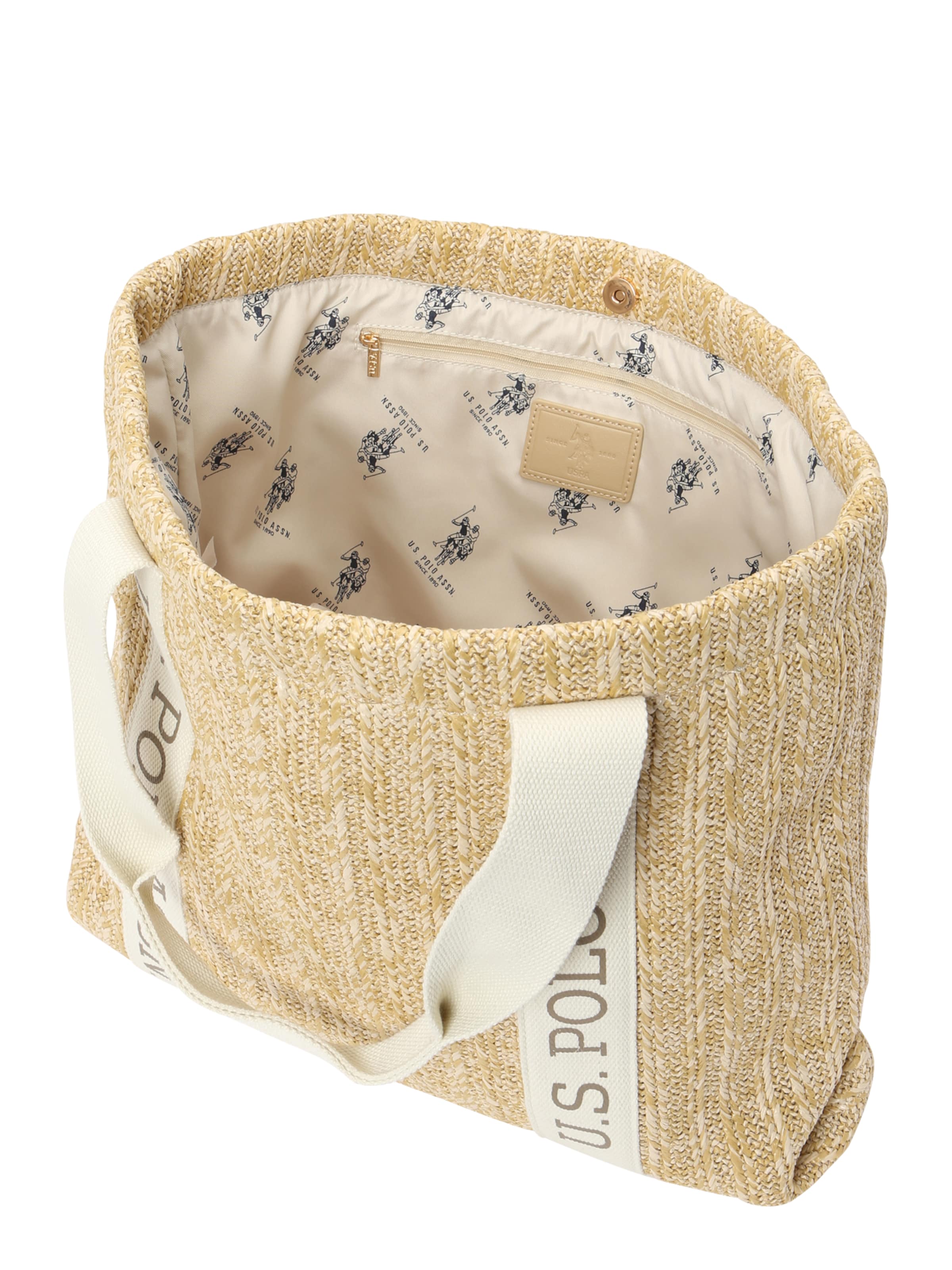 Cabas 'Pool Party' U.S. POLO ASSN. en beige