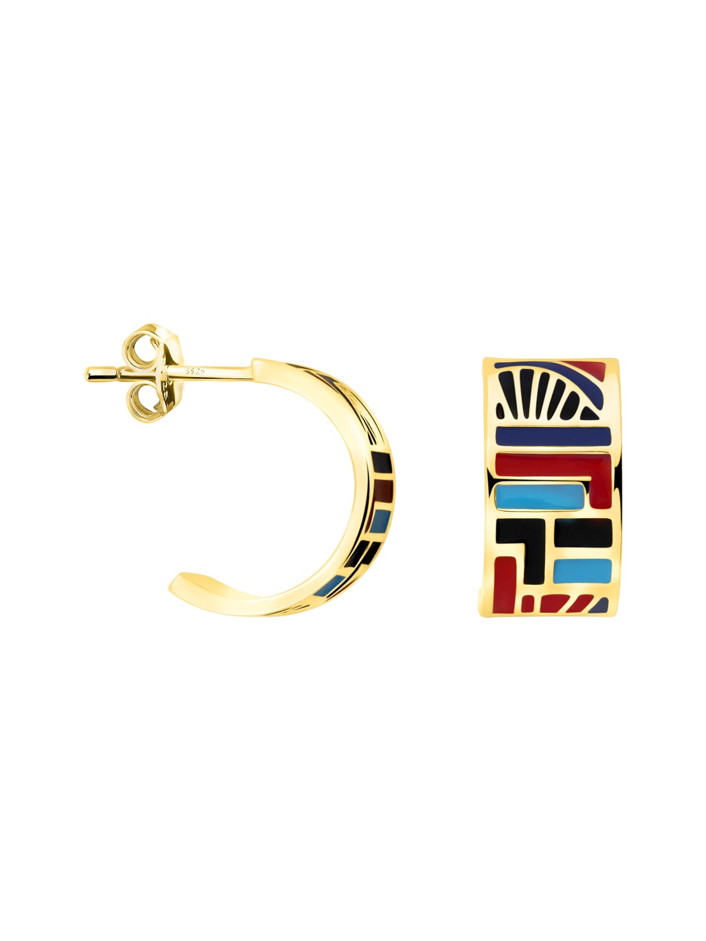 Sofia Milani Ohrringe‌‌‌ in Gold: Vorderseite