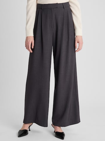 Guido Maria Kretschmer Women Wide Leg Laskoshousut 'Betty' värissä harmaa: etupuoli