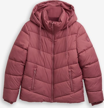 TOM TAILOR Winter Jacket in Red: front