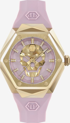 Orologio analogico di Philipp Plein Watches in rosa: frontale