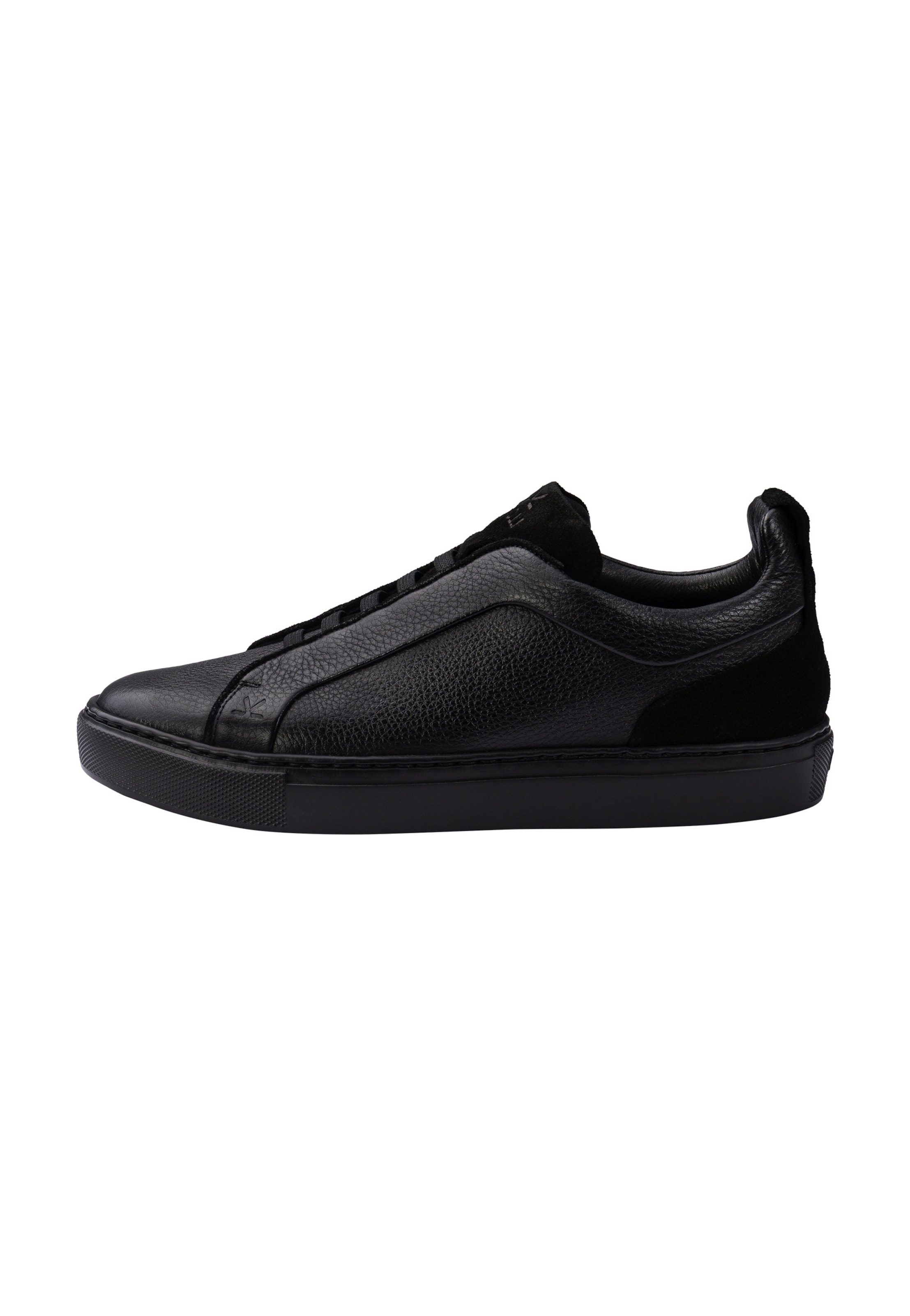 LLOYD Sneakers hoog in Zwart: voorkant