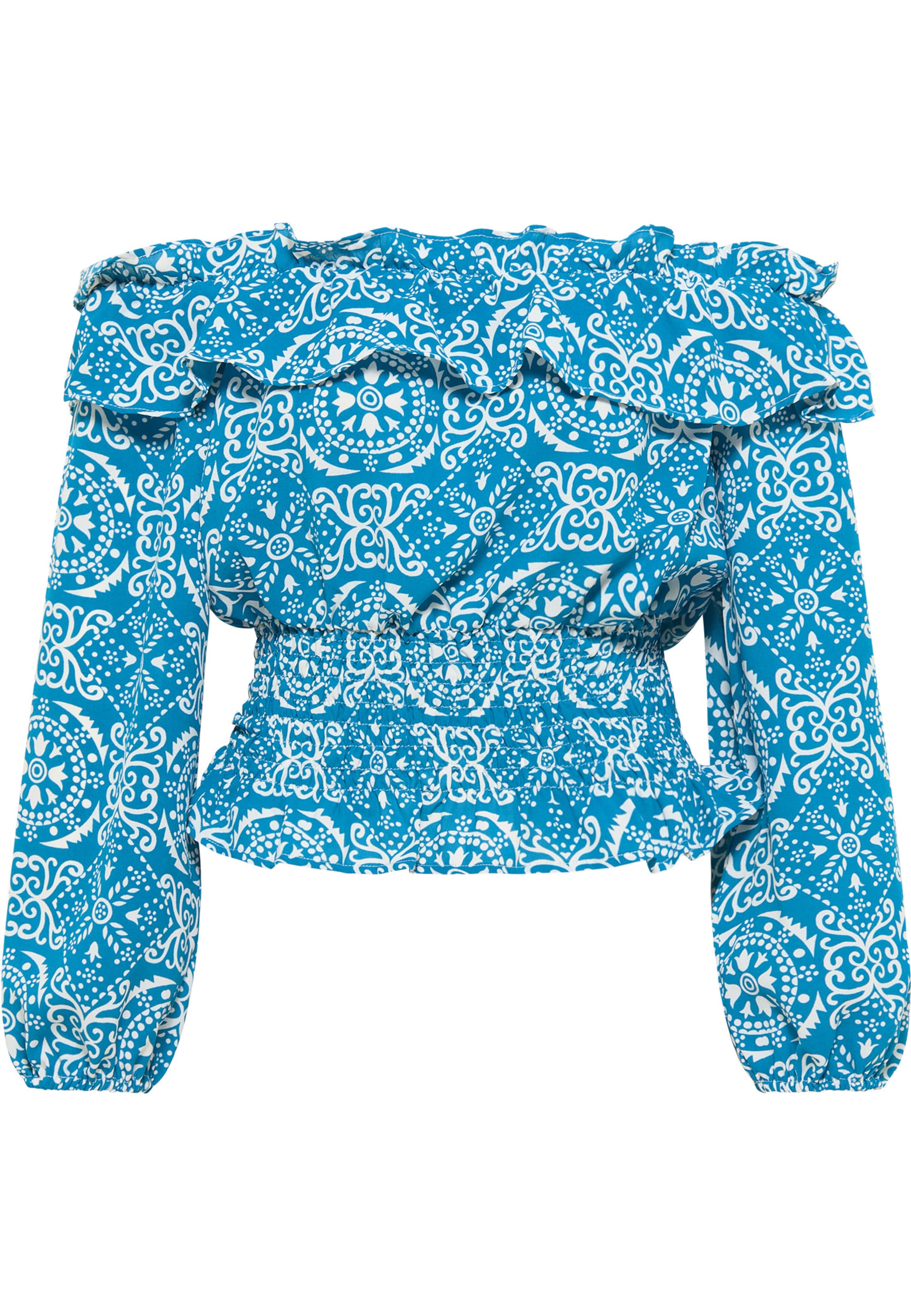 Petrol Industries Bluzka sportowa w kolorze niebieski: przód