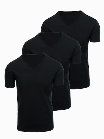 Maglietta di Ombre in nero: frontale