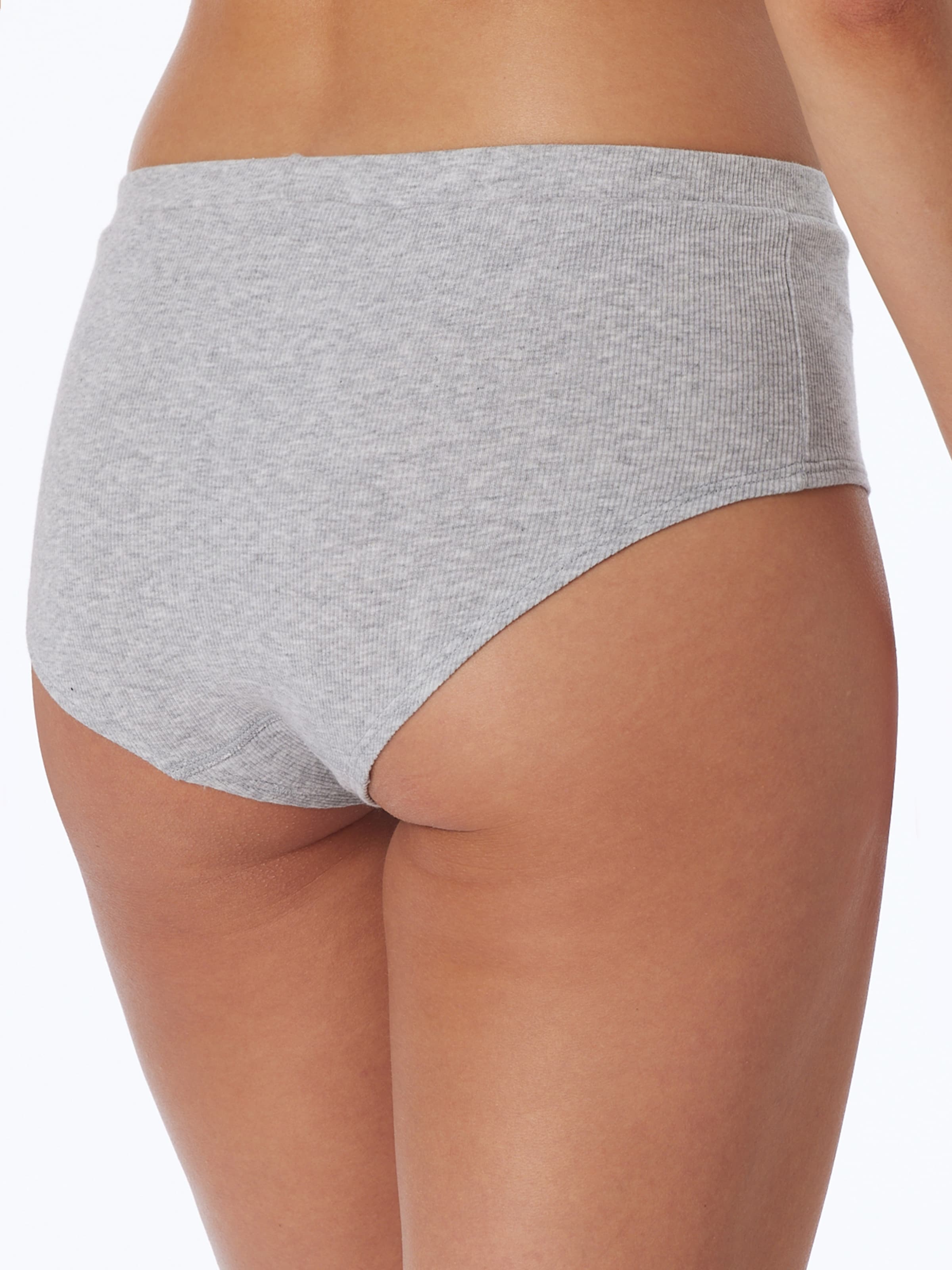 Culotte 'Pure Rib' SCHIESSER en gris