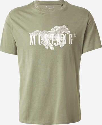MUSTANG Shirt 'Austin' in Green: front