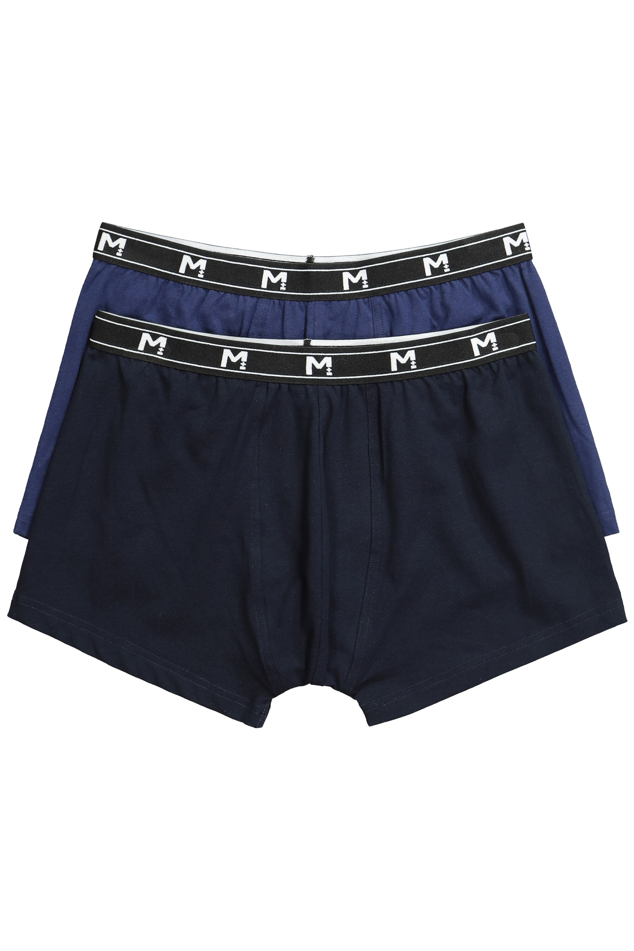Men Plus Boxershorts in Blau: Vorderseite
