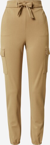 ONLY - Pantalón cargo 'Poptrash' en beige: frente