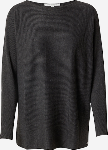 TOM TAILOR DENIM Sweater in Grey: front