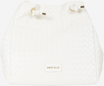 Borsa a tracolla di Marc Ellis in bianco: frontale