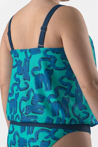 Ulla Popken Bandeau BH in Groen