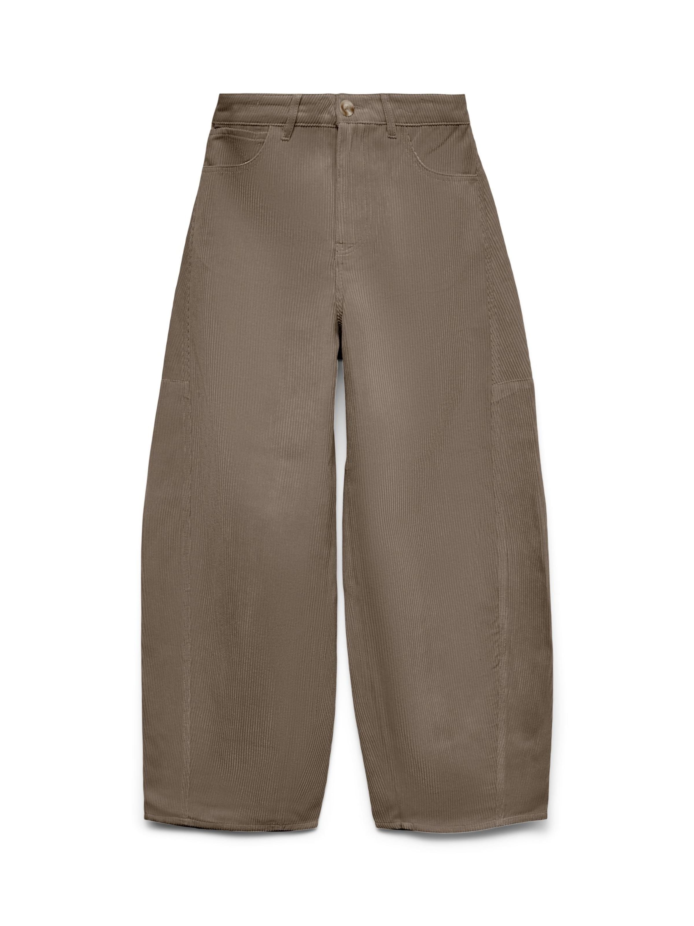 Wide leg Pantaloni 'VMKaitlin' di VERO MODA in beige: frontale