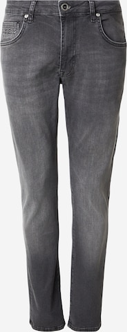 Cars Jeans - Slimfit Calças de ganga 'BATES' em preto: frente