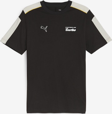 PUMA Performance Shirt 'Porsche Legacy MT7 ' in Black: front