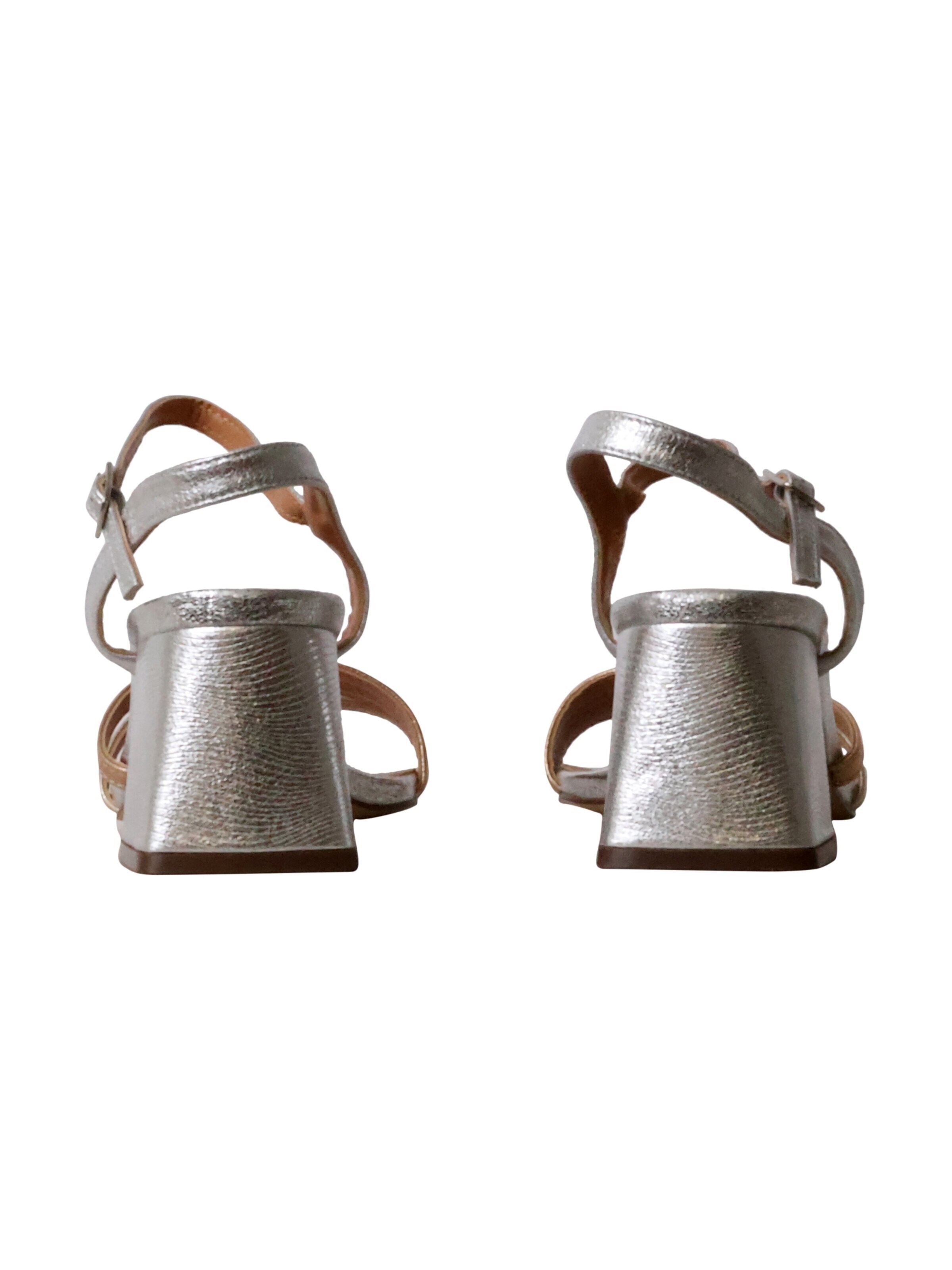POTI PATI Sandal 'Sandalen mit Absatz' in Grey