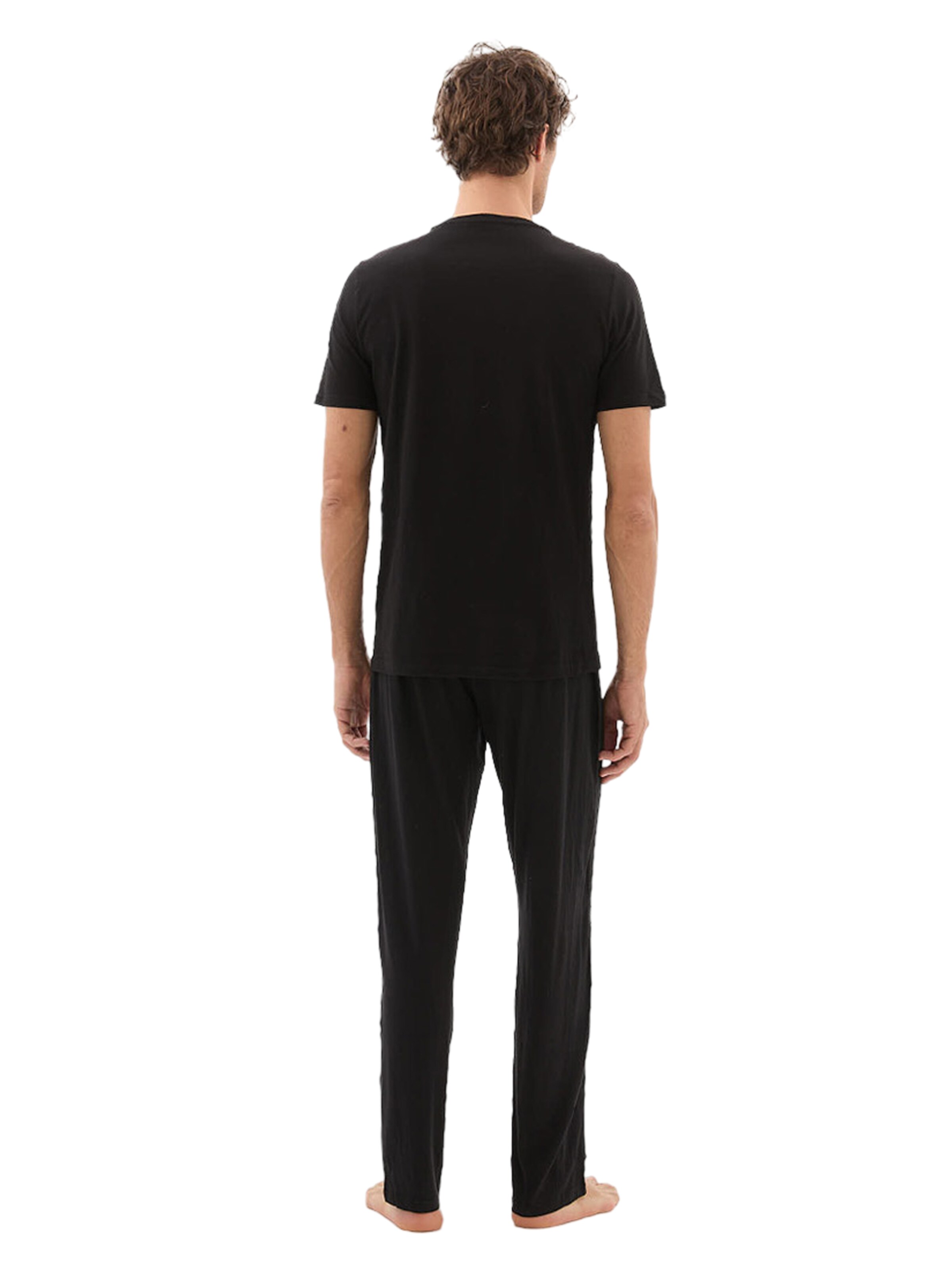 Blackspade Long Pajamas in Black