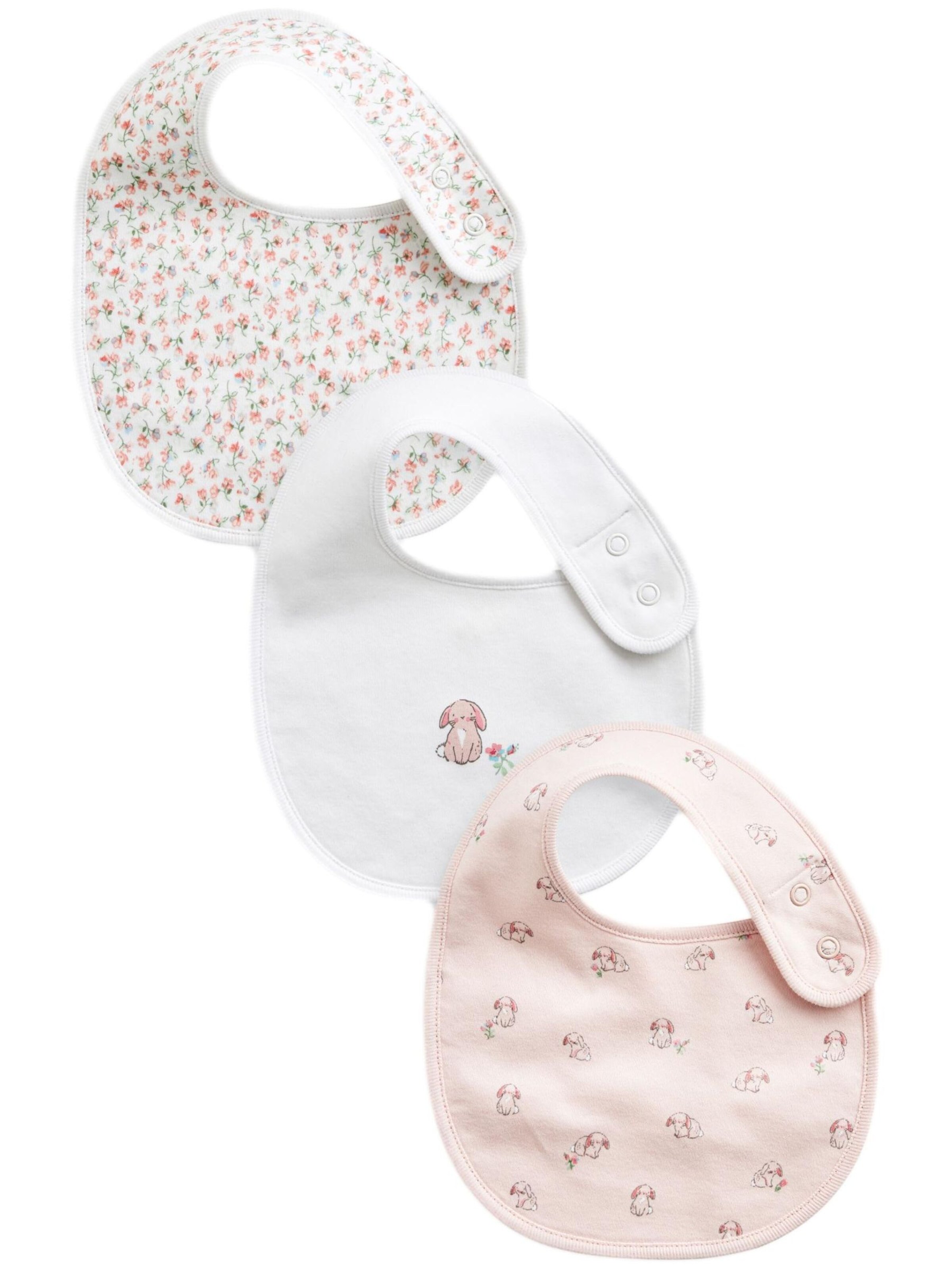 Next Bib in Mixed colours: front