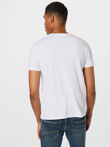 ALPHA INDUSTRIES Shirt in White