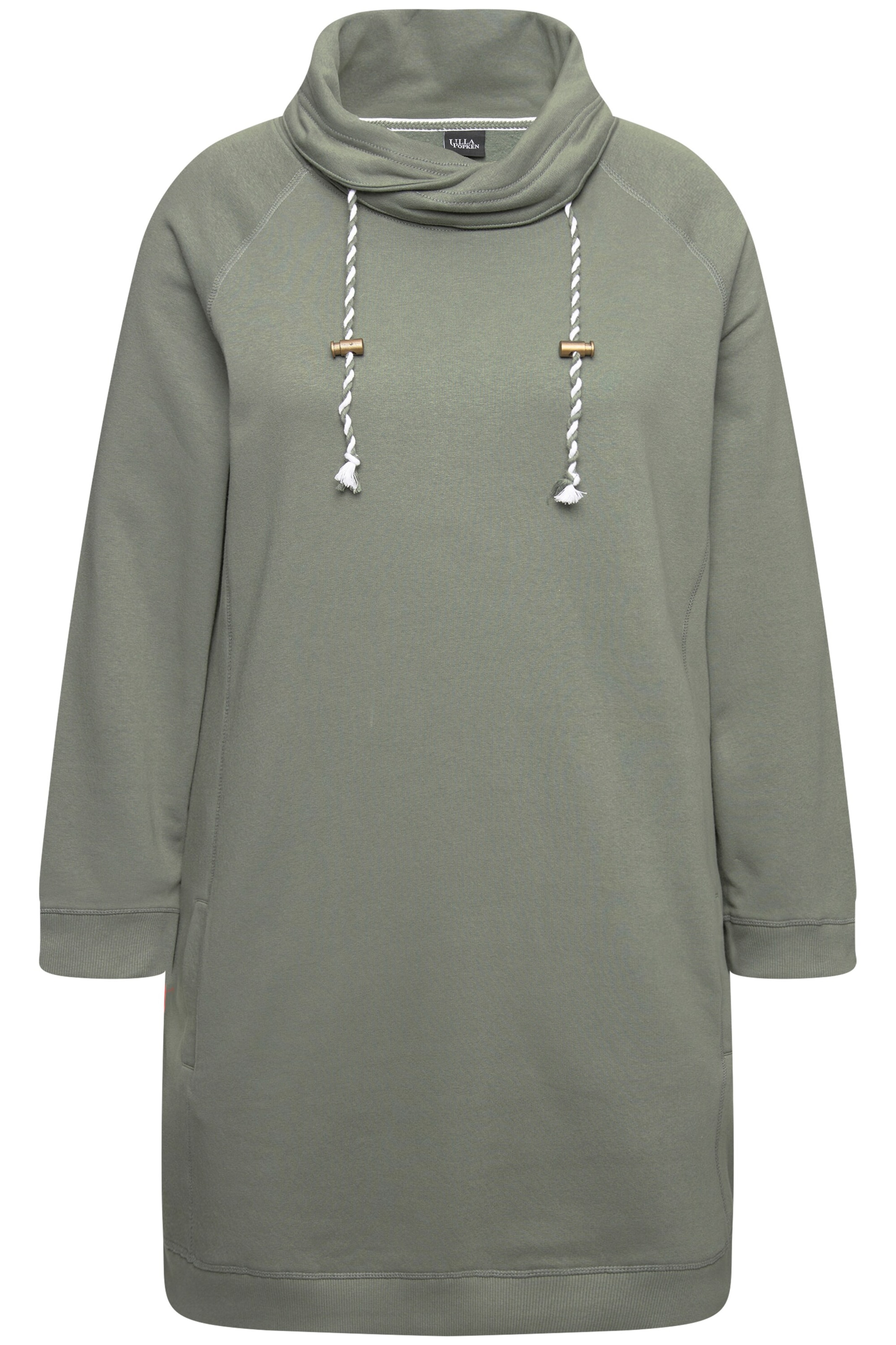 Ulla Popken Jurk in Groen: voorkant