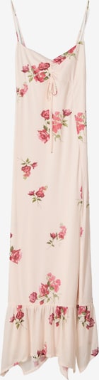 Bershka Ljetna haljina u zelena / roza / roza, Pregled proizvoda