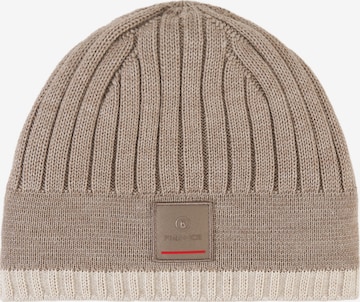 Bogner Fire + Ice Beanie ' Eastan ' in Beige: front