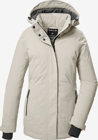 G.I.G.A. DX by killtec Outdoor Jacket in Beige: front