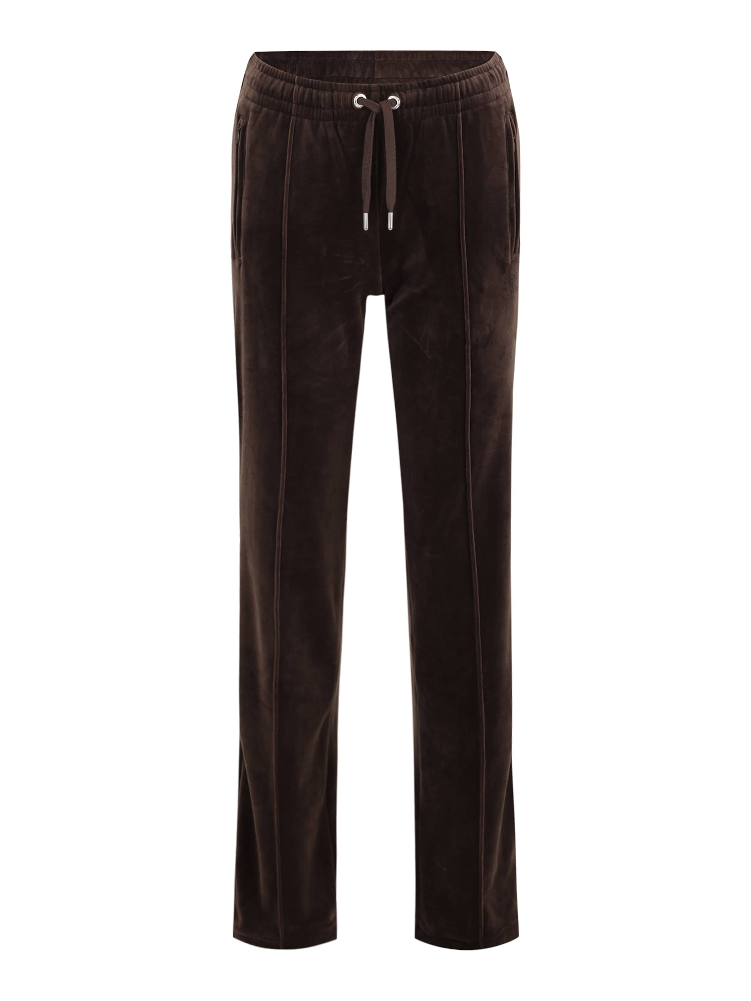 Juicy Couture Tall Обычный Штаны 'TINA' в Коричневый: спереди