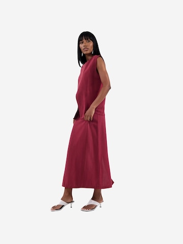 Tenue d'intérieur 'Zweiteiliges Set' MSN Collection en rouge