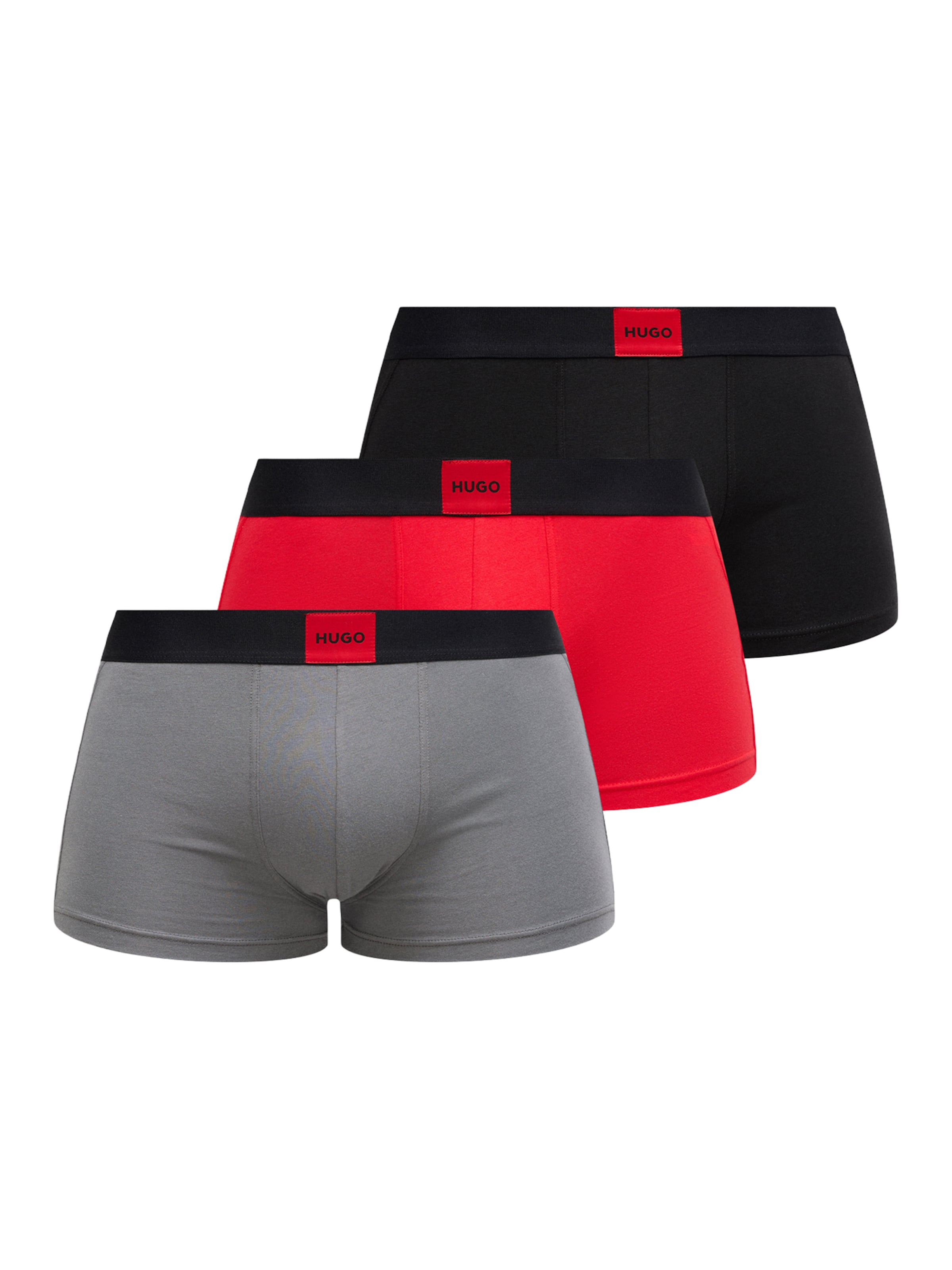 Boxer 'GALAXY' di HUGO in grigio: frontale