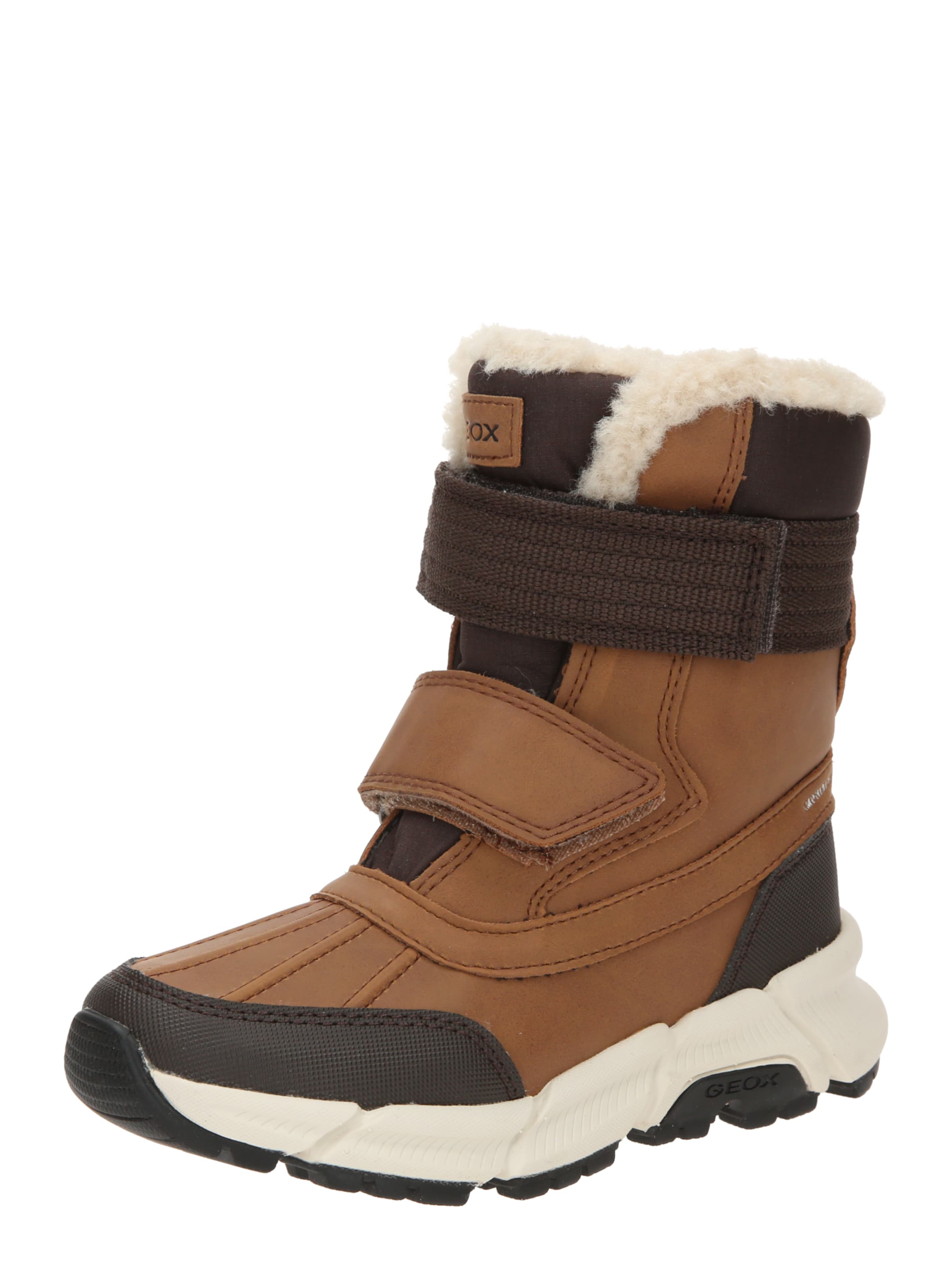 GEOX Kozačky 'Flexyper Plus' – hnědá: přední strana