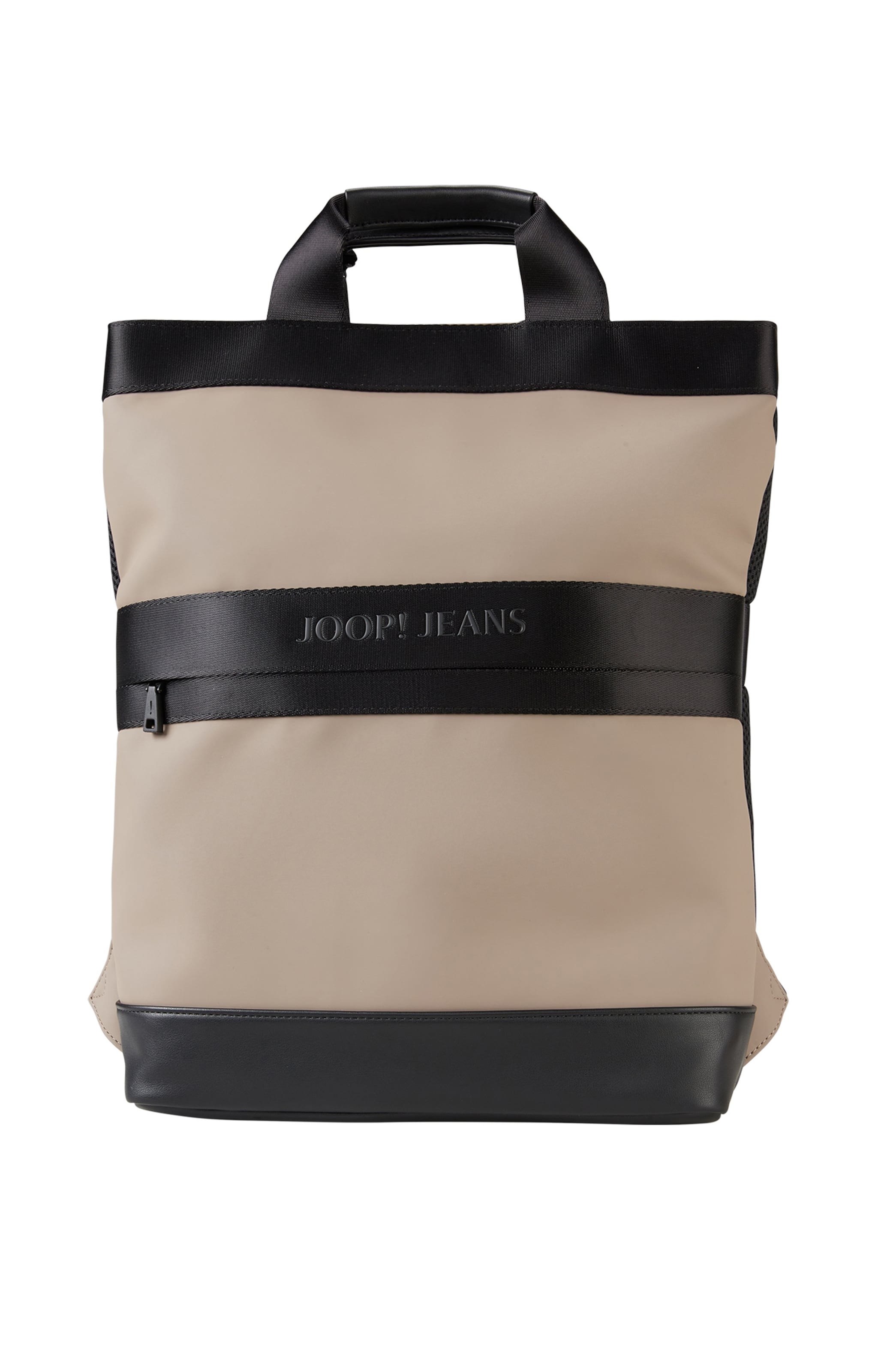 JOOP! Jeans Rugzak 'Modica Nuvola Falk' in Beige: voorkant