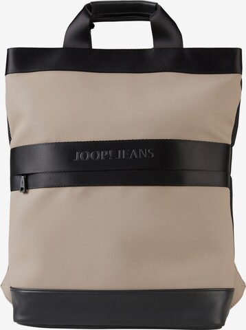 JOOP! Jeans Backpack 'Modica Nuvola Falk' in Beige: front