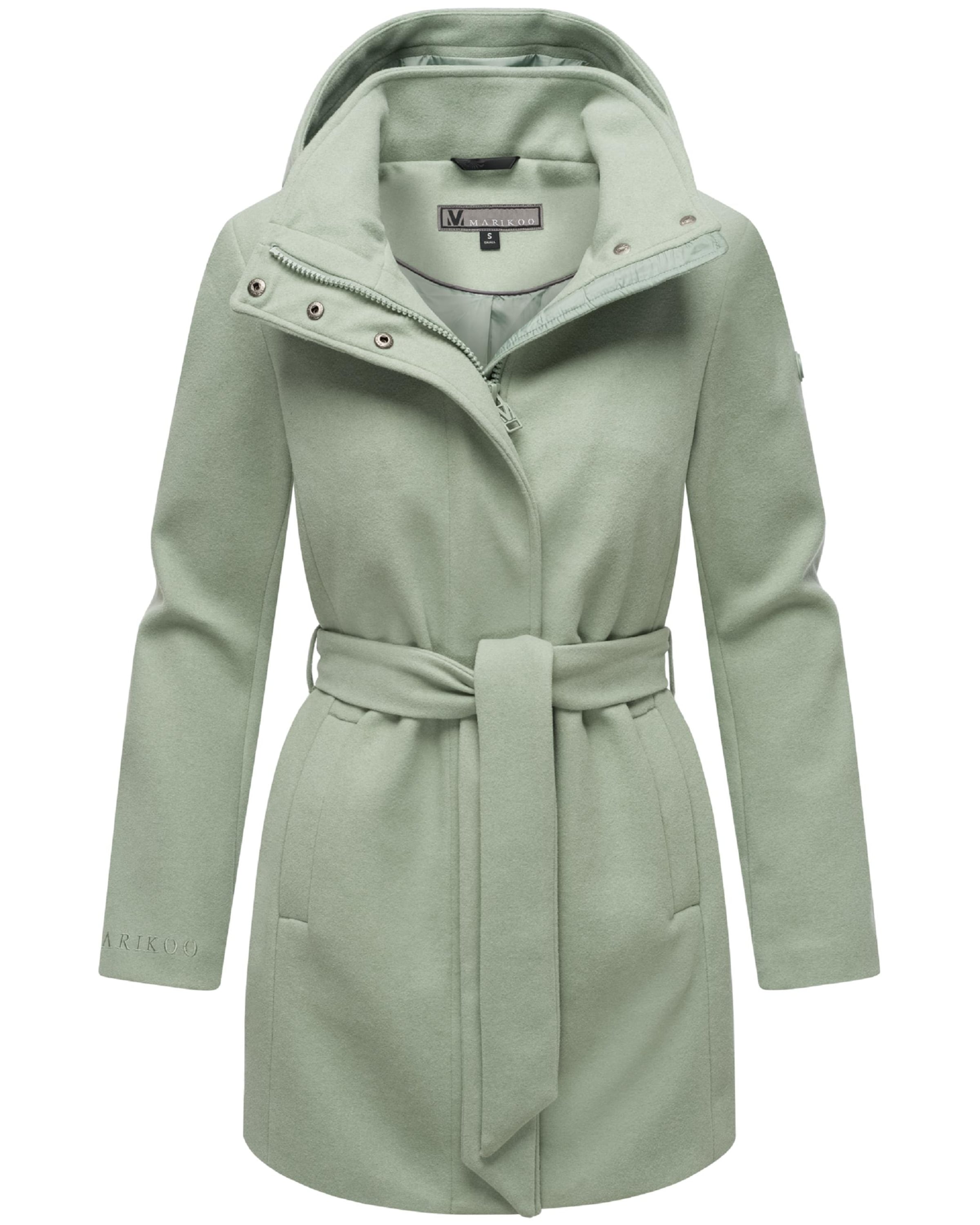 MARIKOO Between-seasons coat 'Katalinaa 16' in Green