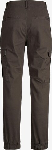 Effilé Pantalon cargo 'MARCO' JACK & JONES en vert