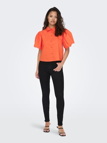 JDY - Blusa 'Melanie' em laranja