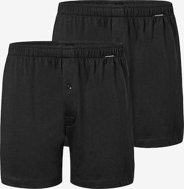 Boxer di SCHIESSER in nero: frontale