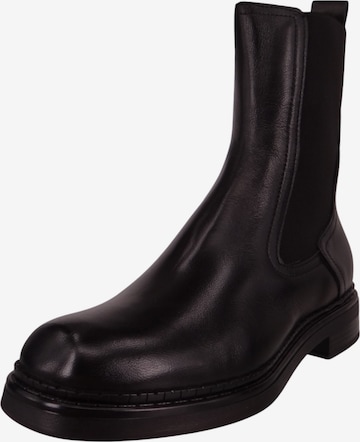 MJUS Chelsea boots 'Dekster' in Zwart: voorkant