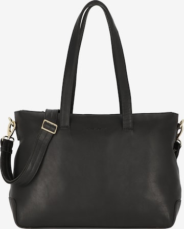 Plevier Document Bag 'Edge' in Black: front