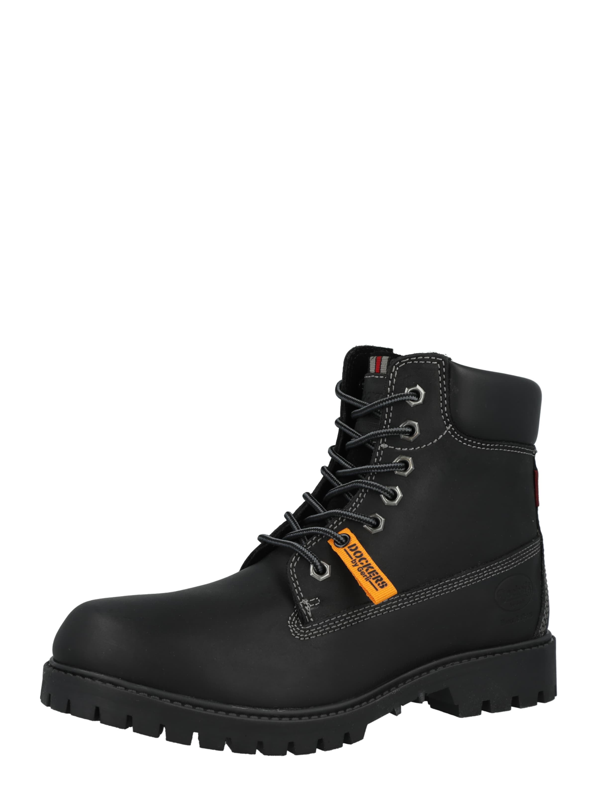 Dockers by Gerli Боти с връзки в черно: отпред