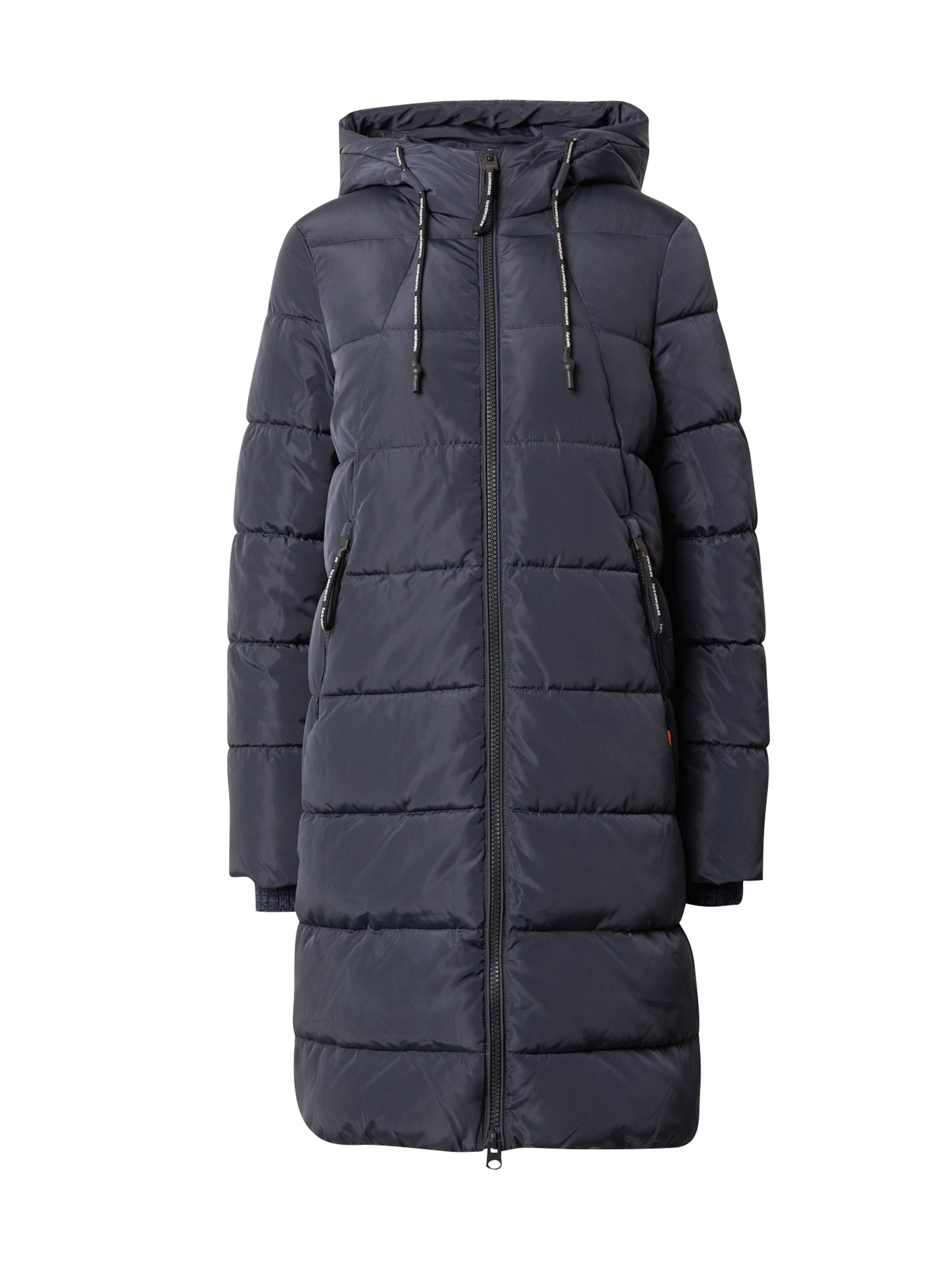 QS Зимнее пальто в Синий: спереди