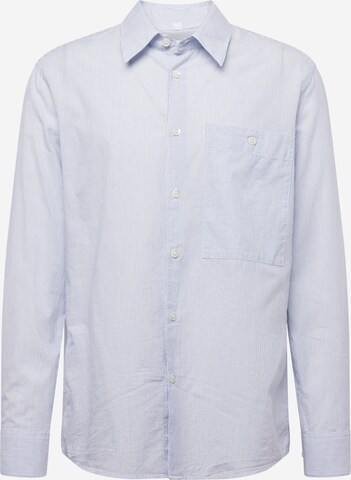 Coupe regular Chemise Studio Seidensticker en bleu : devant