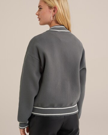 WE Fashion Between-season jacket in Grey