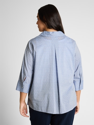 Tom Tailor Women + Blouse in Blauw
