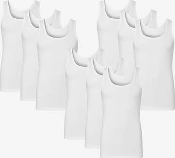 Erdem Onderhemd in Wit: voorkant