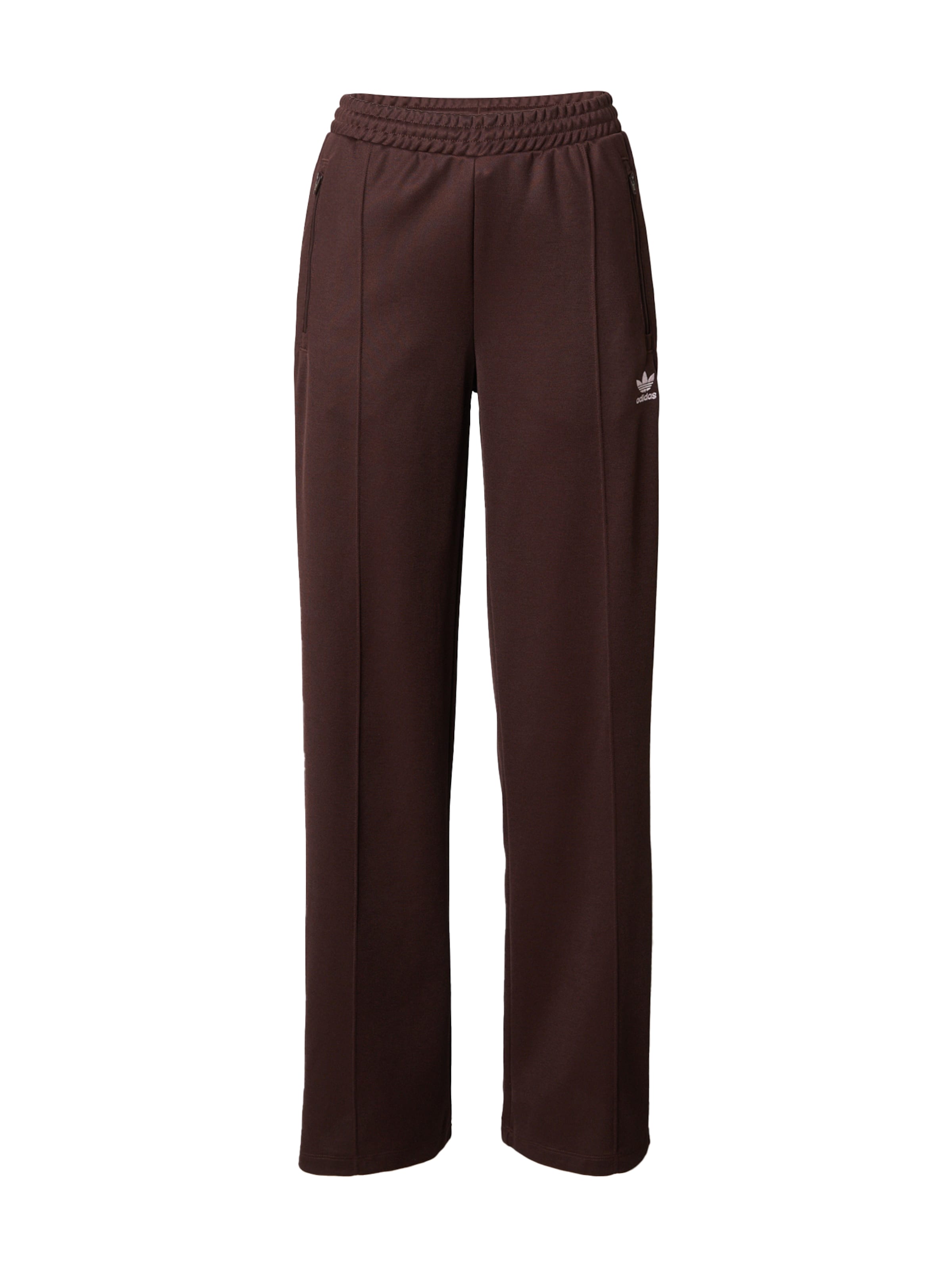 csokoládé / fehér ADIDAS ORIGINALS Nadrág 'BECKENBAUER', Termék nézet