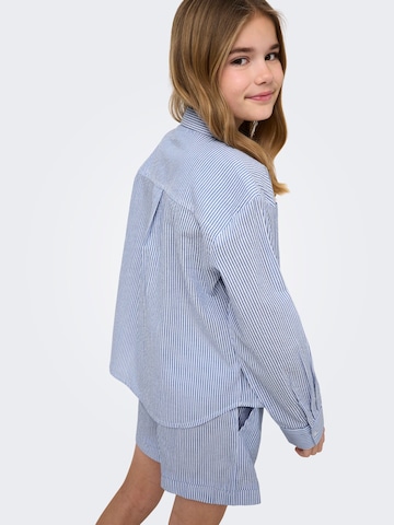 ONLY GIRLS Bluse 'KOGSmilla' i blå