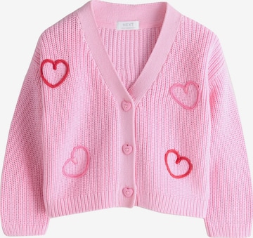 Next Neuletakki 'Love Bug' värissä vaaleanpunainen: etupuoli