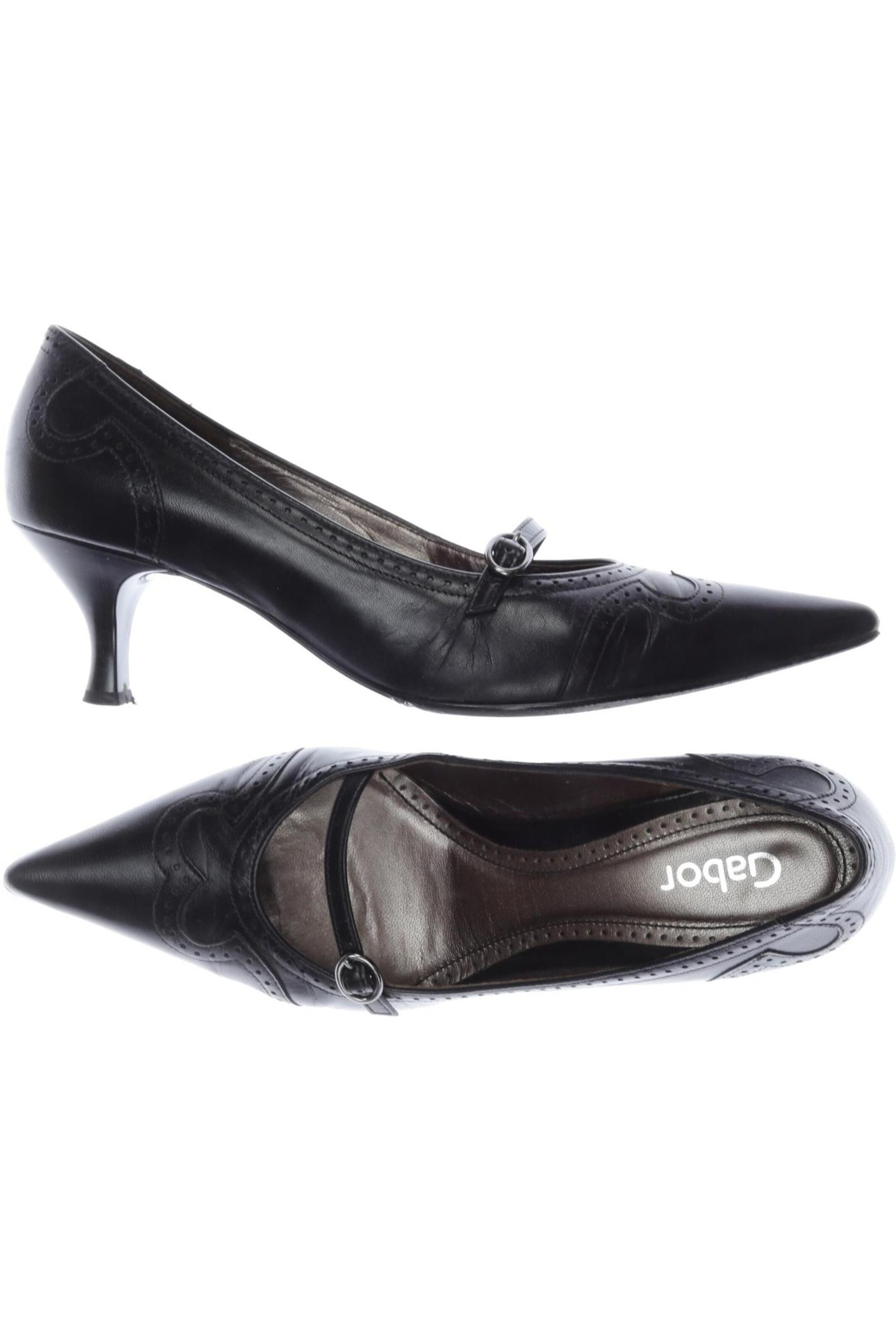 GABOR Pumps 39 in Schwarz: Vorderseite