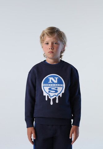 North Sails Sweatshirt in Blau: predná strana